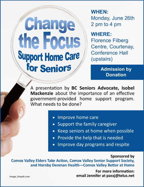 Support home care comox valley